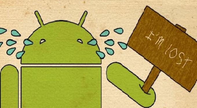 Hoe de telefoon op stille modus te vinden: Android. 