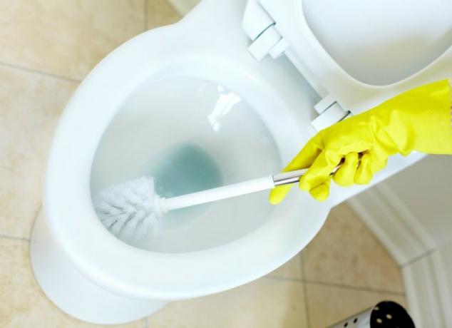 Hoe maak je je toilet schoon met een schroevendraaier?