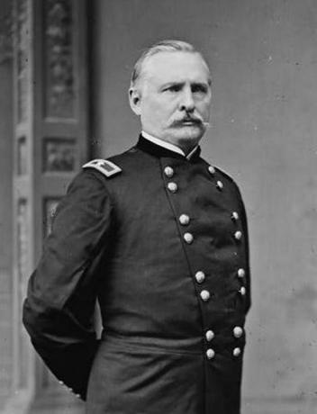 Brigadegeneraal Richard Drum was een bekende figuur in de Verenigde Staten. / Foto: wikipedia.org