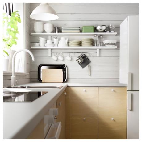 Ikea-keukenkasten (36 foto's): video-instructies voor het installeren van bovenkasten met uw eigen handen, afmetingen, prijs, foto