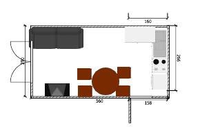 keuken woonkamer 16 m2