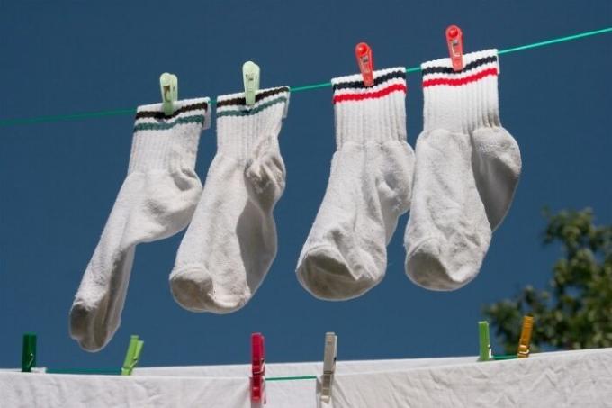 Vergeet niet om zorg te dragen van sokken. / Foto: modaistile.ru.