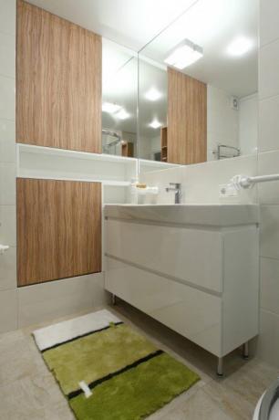 Minimalisme in de badkamer ontwerpen om hulp te creëren van de perfecte interieur. | Foto: interiorsmall.ru.