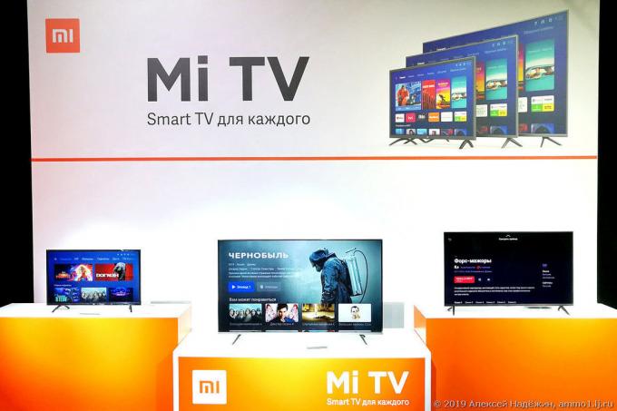 Xiaomi tv's zijn nu in Rusland. En ze zijn goedkoper dan alle