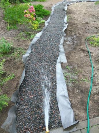 Hoe maak je een grindpad maken - doen bulk tuinpaden van grind in de tuin en in het land