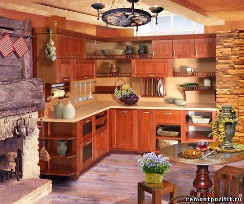Een rustieke keuken is ideaal voor een privéwoning