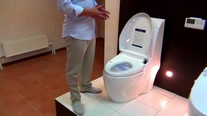 Dit toilet is niet alleen de wasbeurten.