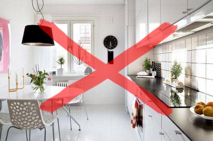 7 voorkomende fouten in het ontwerp van de keuken