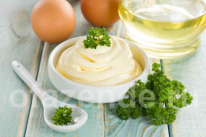 Recept: mayonaise "Provençaalse" met zijn eigen handen