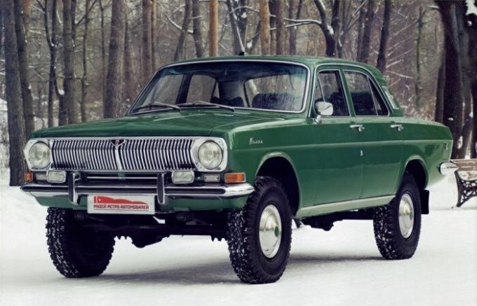 "Seven" zeldzame GAZ-24 "Volga", die nooit in de handen van de gewone Sovjetburgers vallen