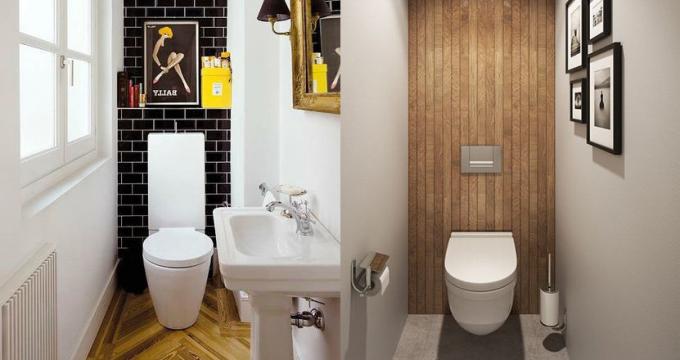 10 slimme ideeën voor het ontwerp van kleine badkamers