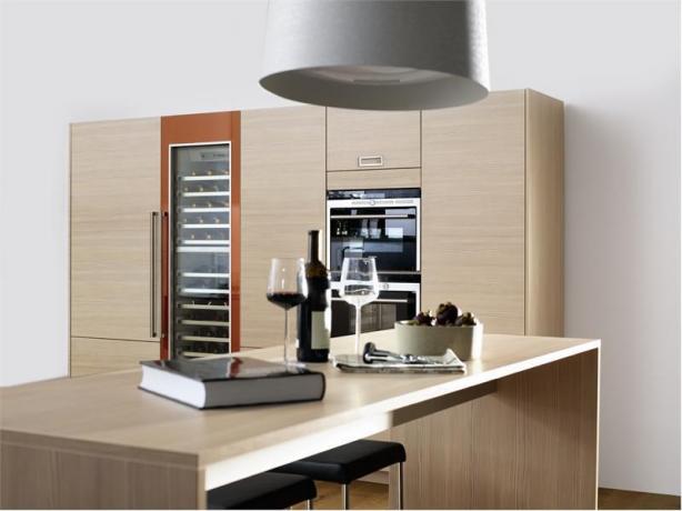 Een zeer modieuze trend in moderne keukens - meubelkolommen