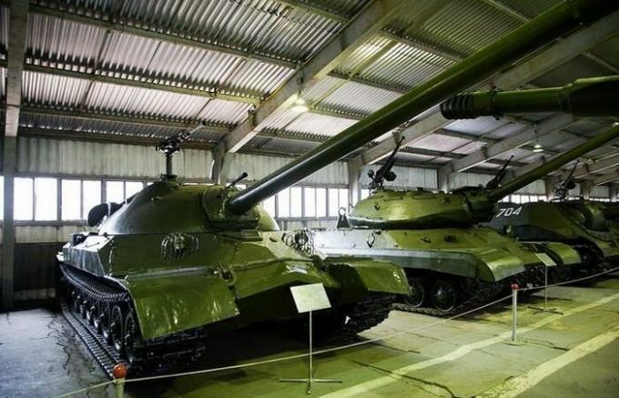 Zeldzame tanks van de Sovjet-Unie.