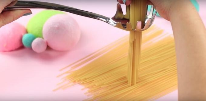 Bepaal de hoeveelheid pasta per portie is heel moeilijk. 
