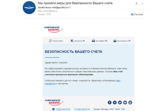 Aeroflot-Bonus: Sberbank en Russian Post een rust