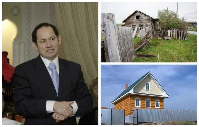 Kamil Khairullin plannen om een ​​huis voor degenen die instemmen met zijn dorp Sultanov (Chelyabinsk regio) te ontwikkelen op te bouwen.