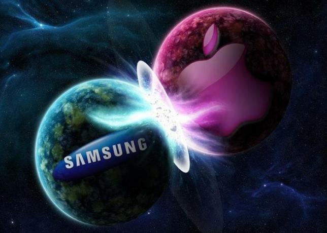 Apple tegen Samsung.