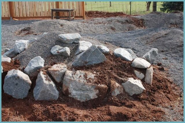 Voor de bouw hoeft niet alleen decoratieve stenen, maar ook zand en grind