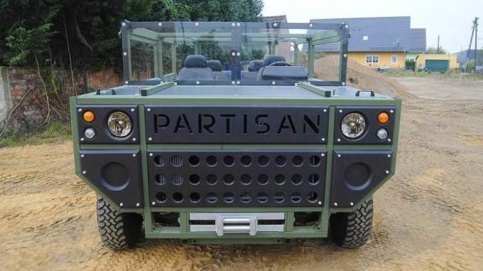 Partisan One Body is ideaal voor de installatie van pantserplaten. | Foto: kommersant.ru.