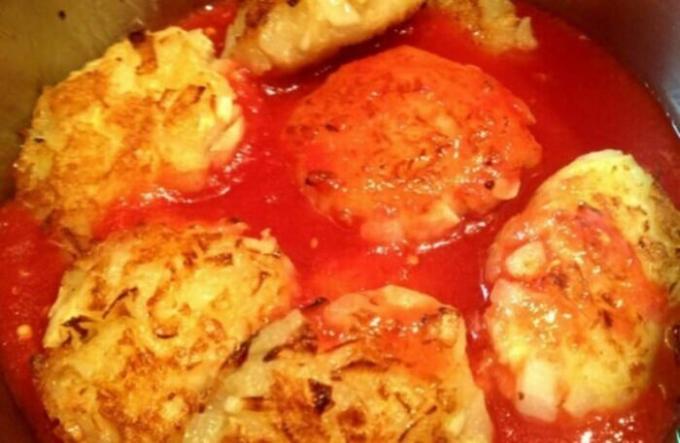 Stew in tomatensap.