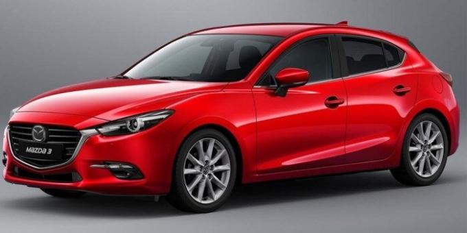 Subcompact Mazda 3 een uitstekende keuze voor de man.